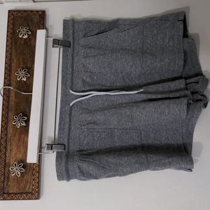 Grey lounge shorts